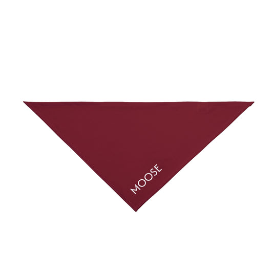 Pet Bandana- Personalized | Red & Yellow | Dark
