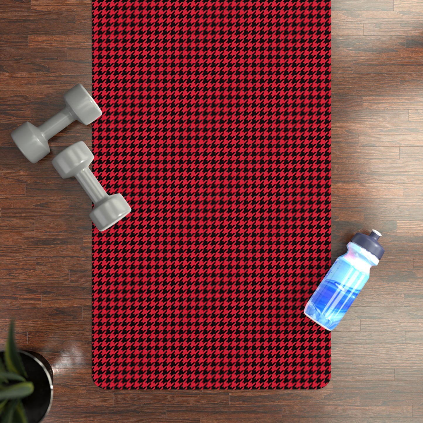 Yoga Mat | New Brunswick, New Jersey | Houndstooth