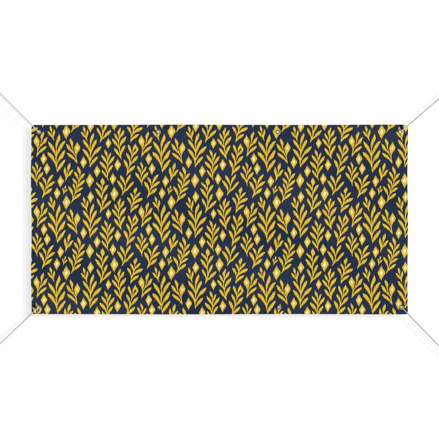 Banner | Yellow & Blue | Laurel