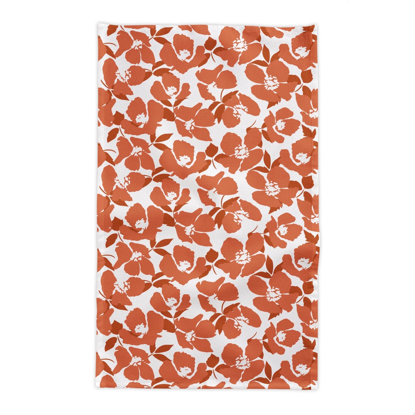 Tablecloth | Dark Orange & White | Poppy