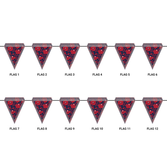 Flag Garland | Oxford, Mississippi | Bellis