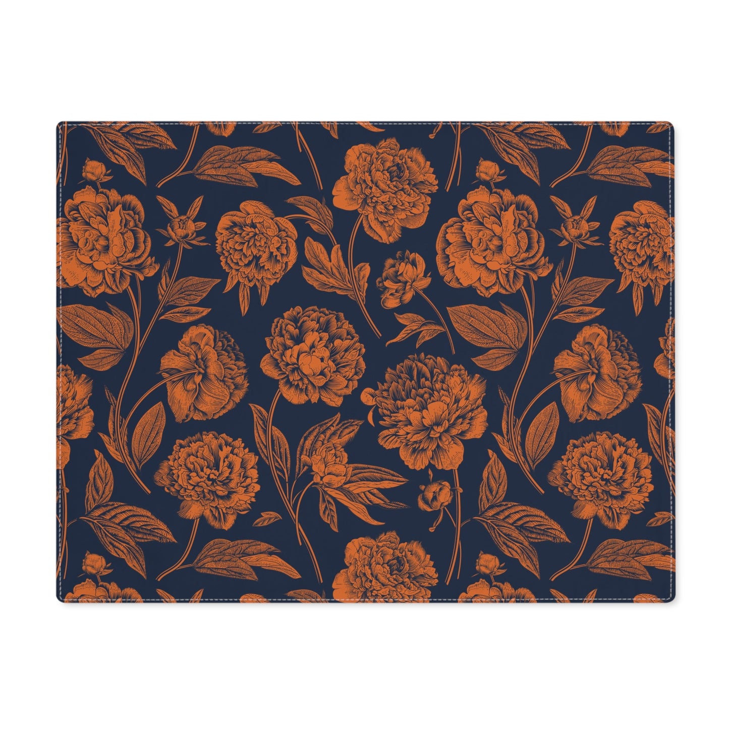 Placemat | Orange & Blue | Peony