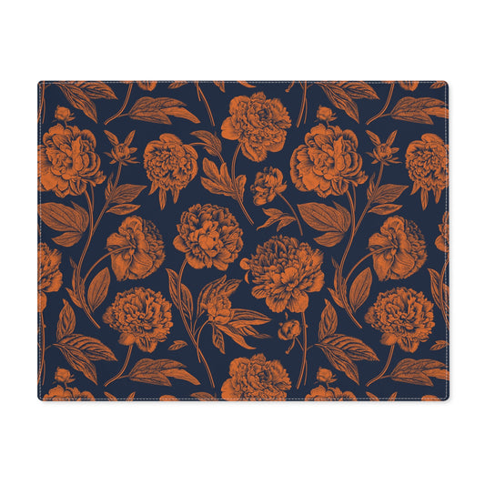 Placemat | Orange & Blue | Peony