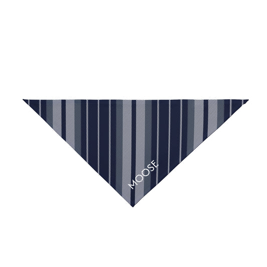Pet Bandana- Personalized | Navy & White | Stripe