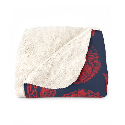 Sherpa Blanket | Oxford, Mississippi | Peony