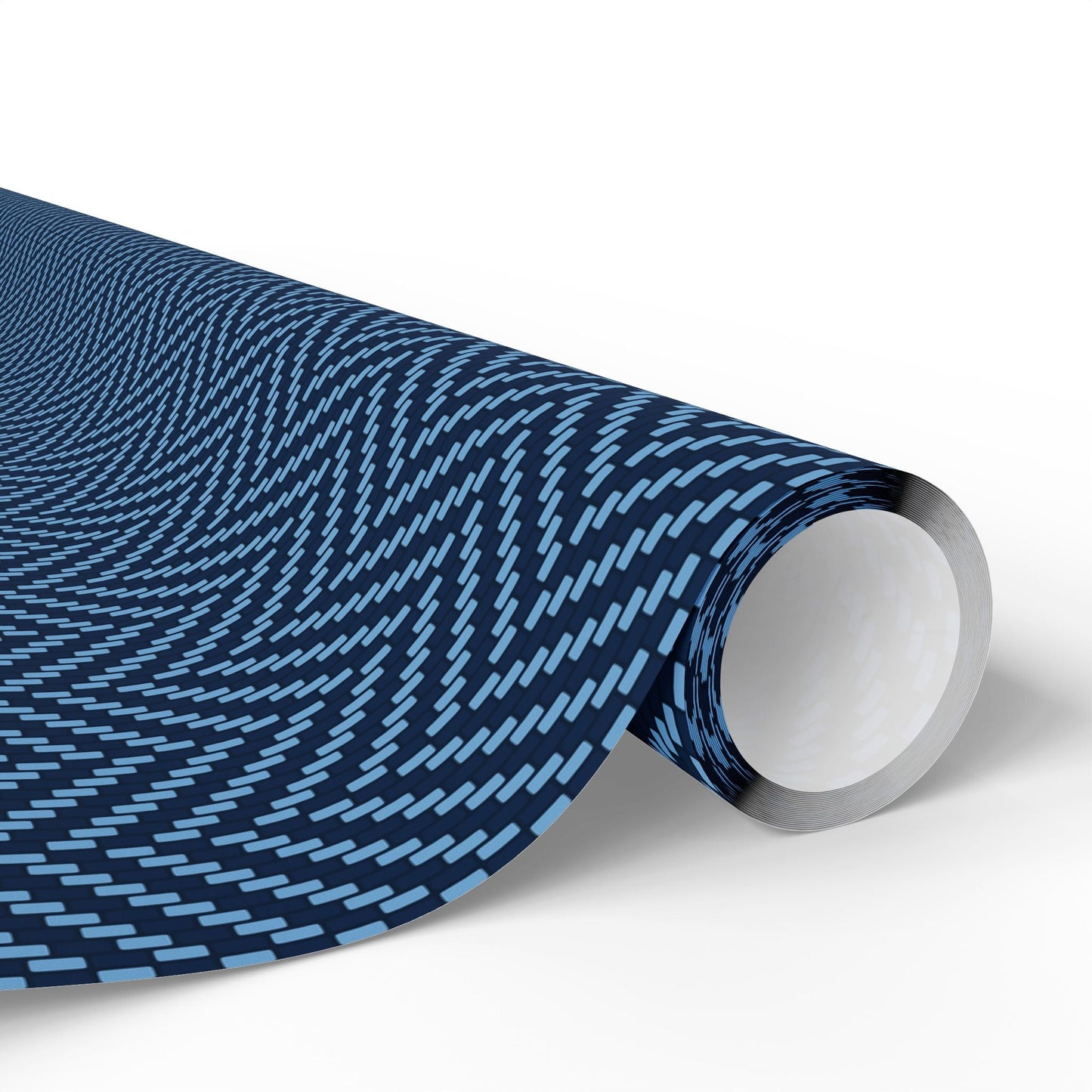 Gift Wrap | Light Blue & White | Herringbone