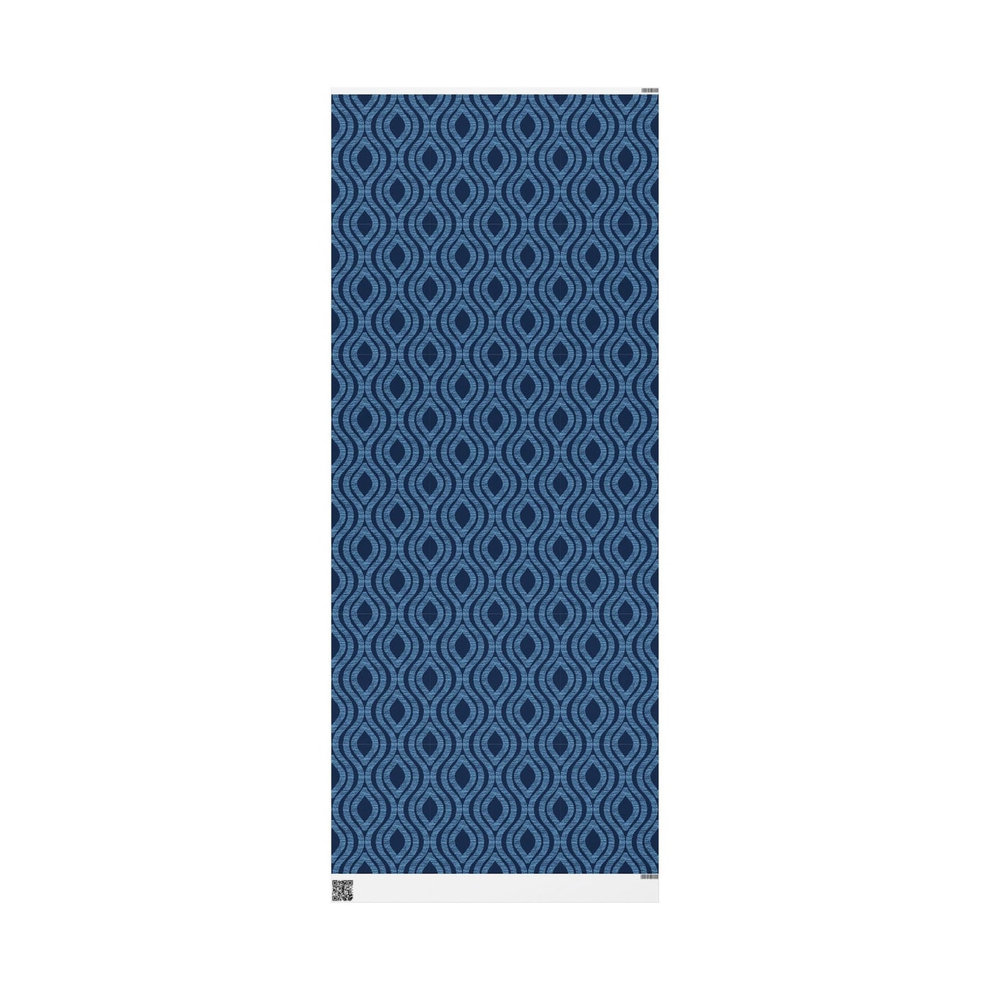 Gift Wrap | Light Blue & White | Ogee