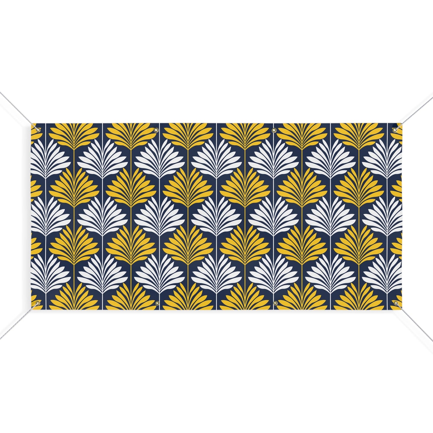 Banner | Yellow & Blue | Deco