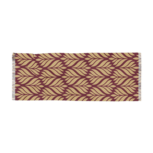 Scarf | Maroon & Gold | Palm