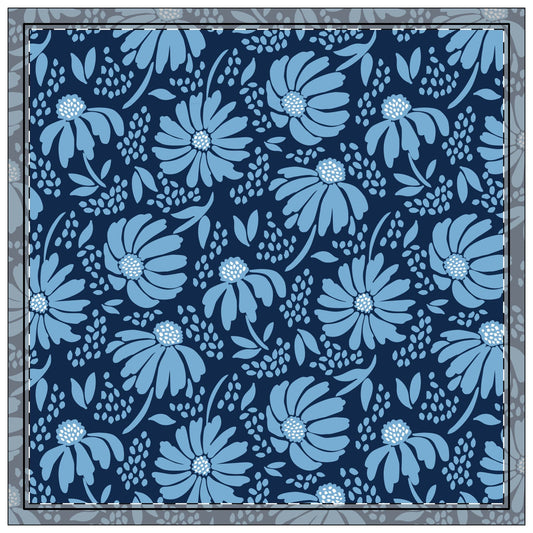 Napkins | Light Blue & White | Bellis