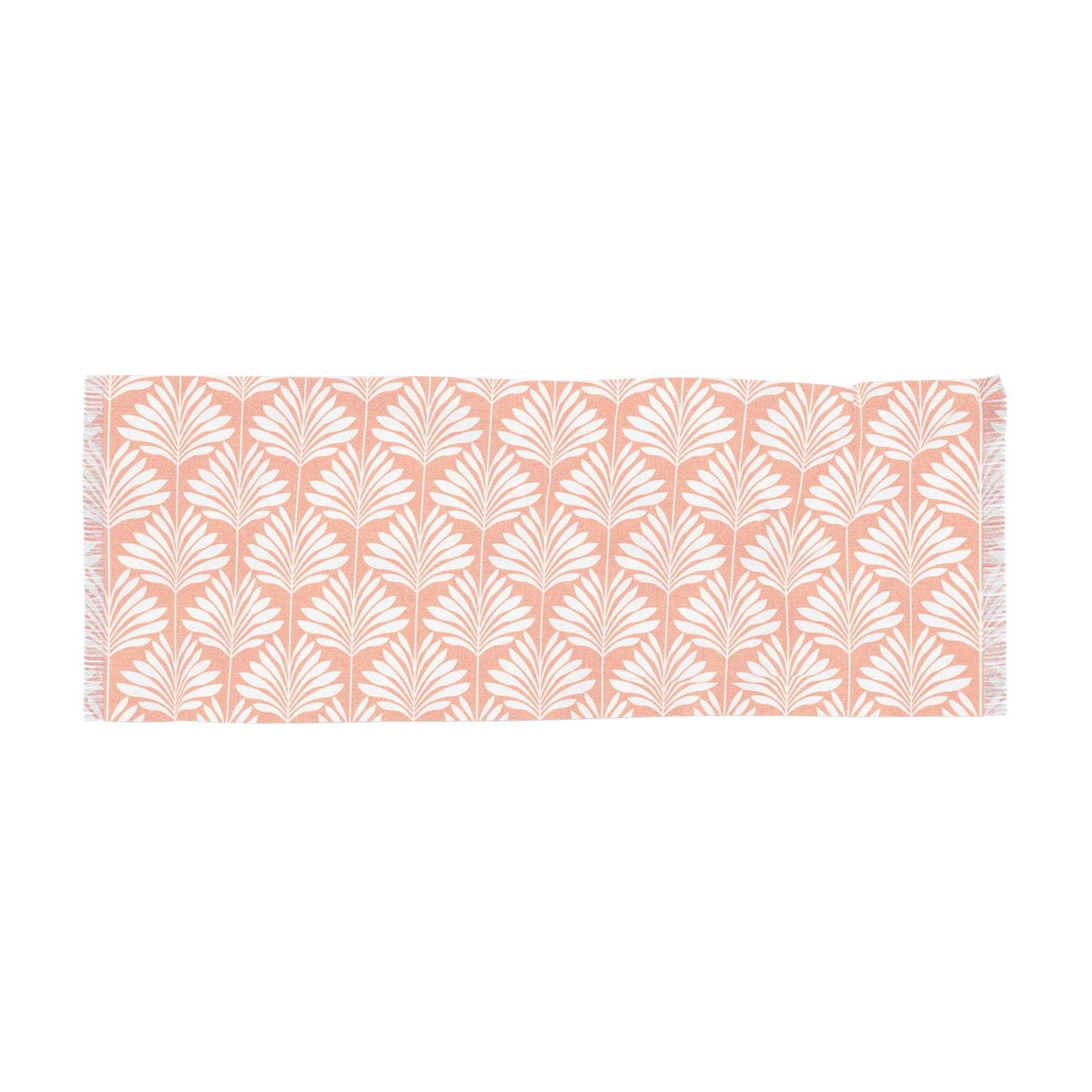 Scarf | Orange & White | Deco