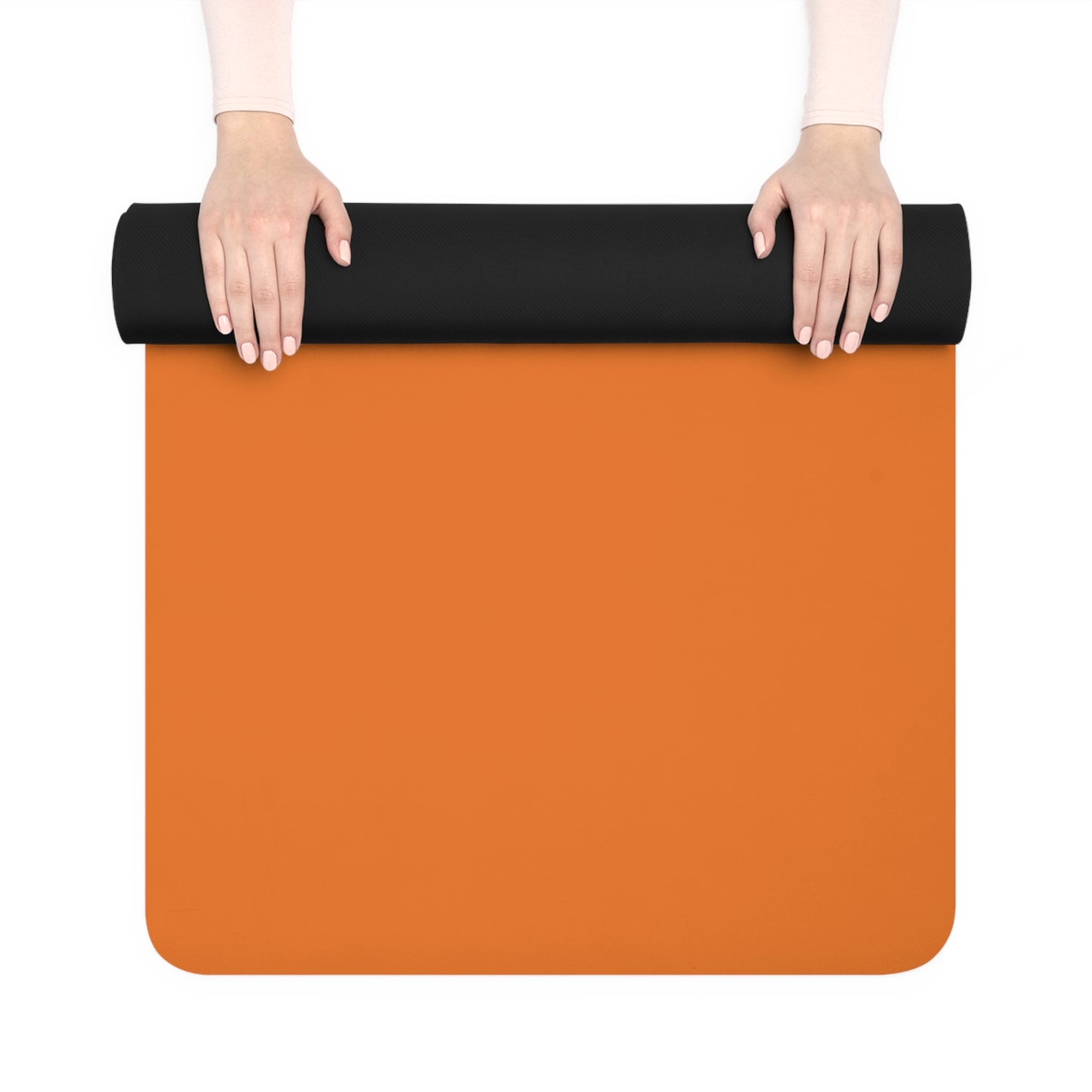 Yoga Mat | Blacksburg, Virginia | Light (Orange)