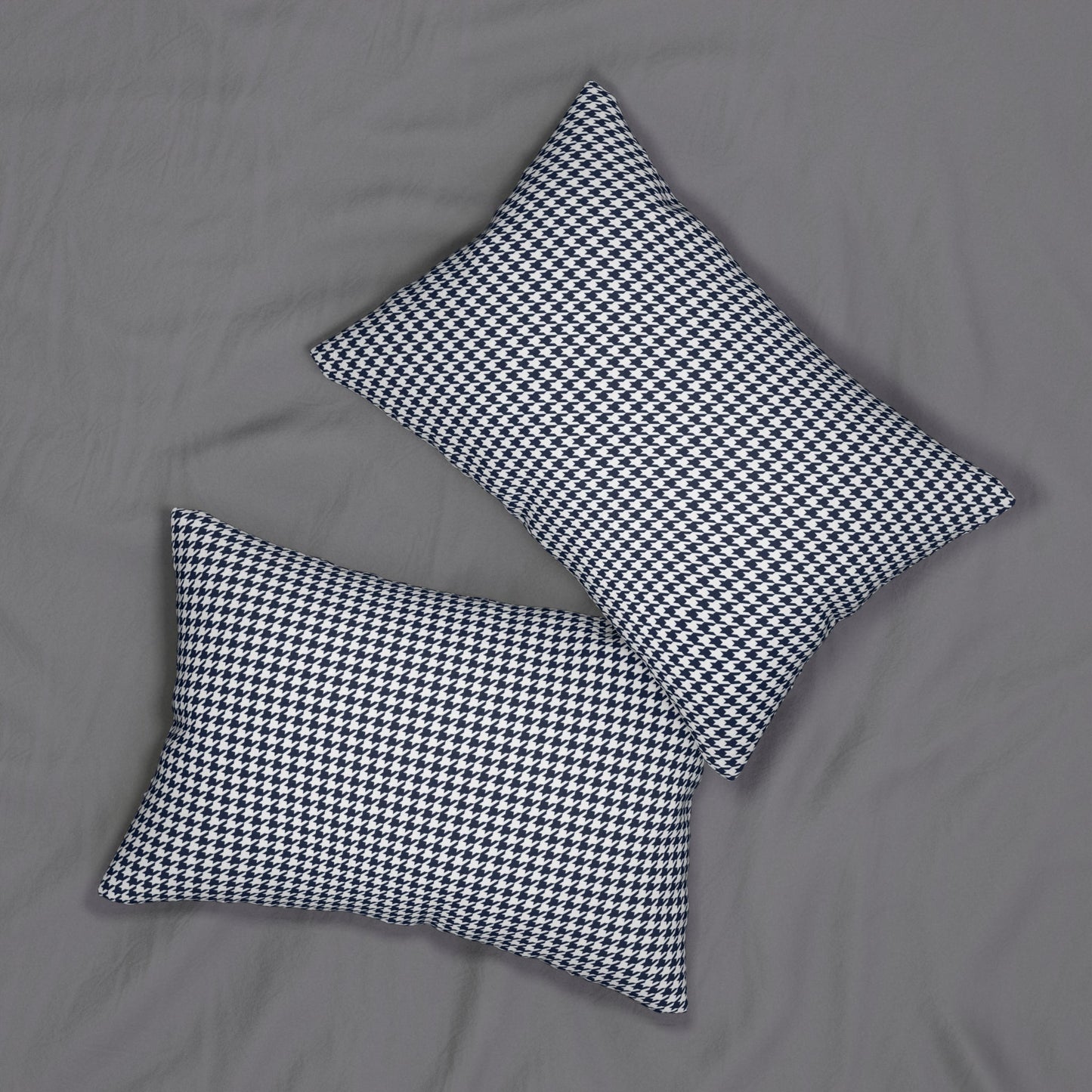 Pillow | Navy & White | Houndstooth