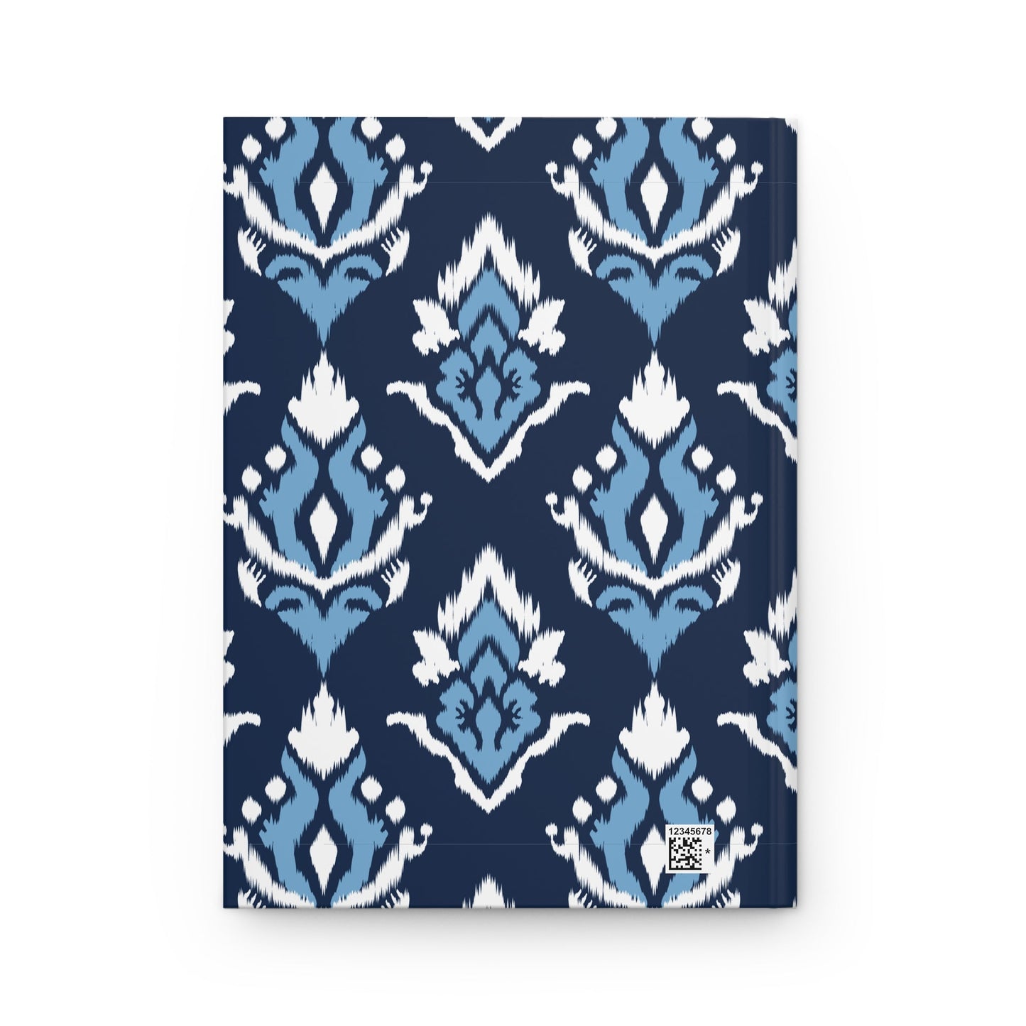 Journal | Light Blue & White | Ikat