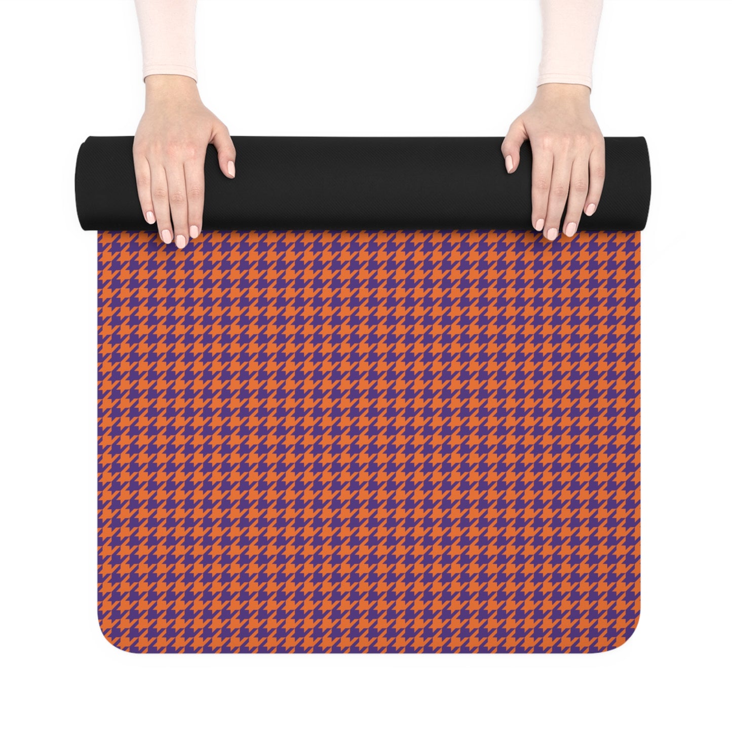 Yoga Mat | Clemson, South Carolina | Houndstooth