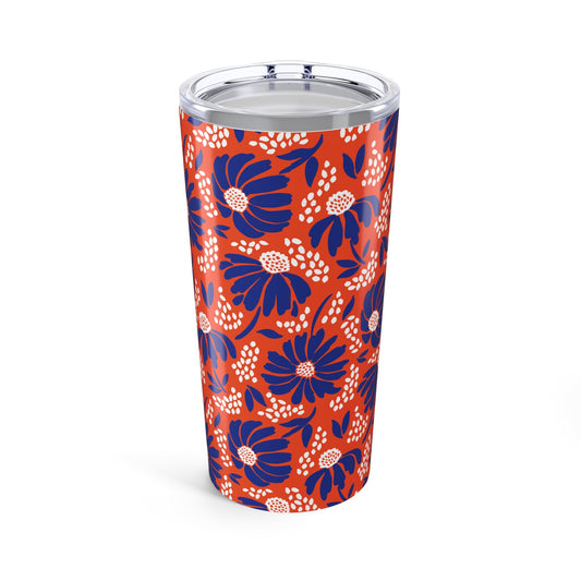 Tumbler | Bright Blue & Orange | Bellis