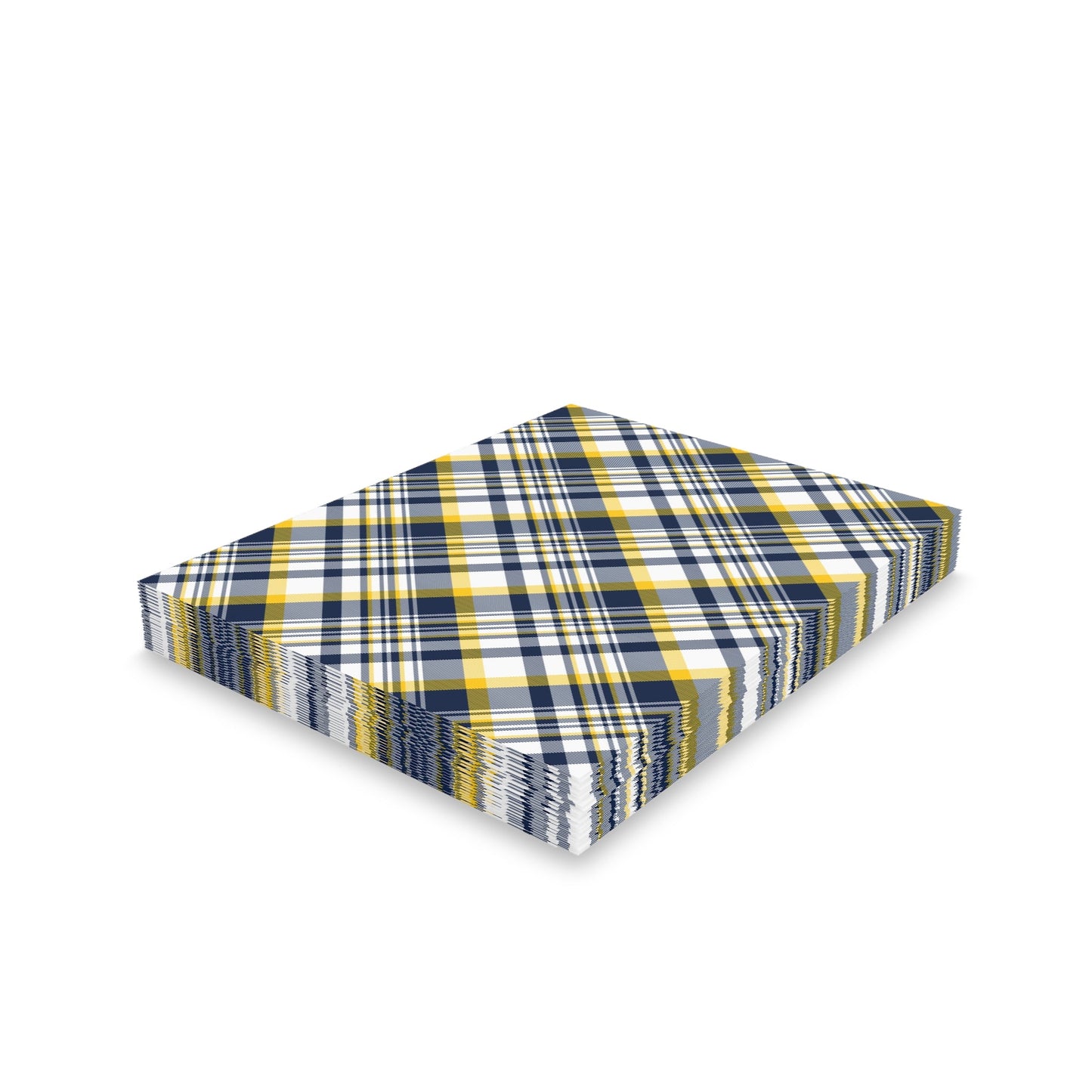 Notecards | Yellow & Blue | Tartan