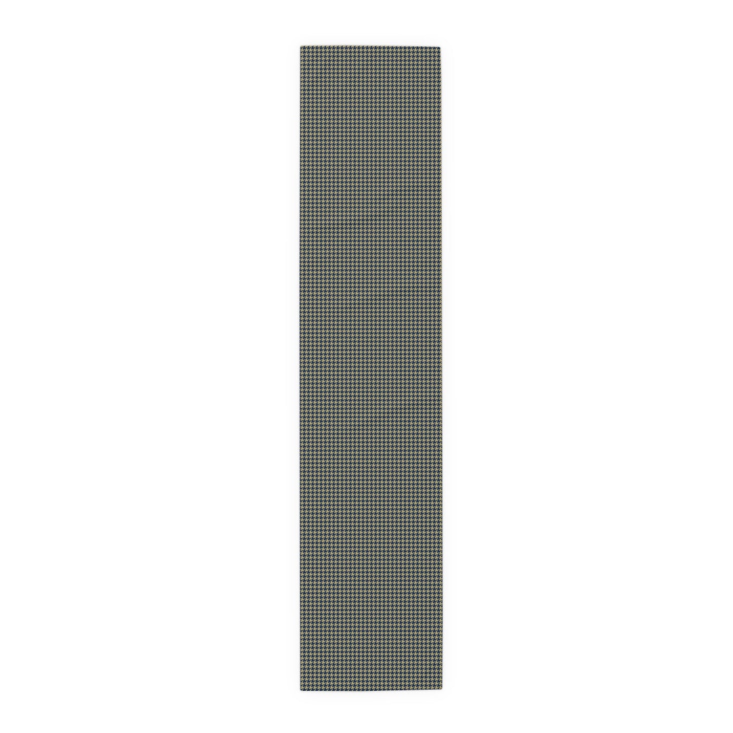 Table Runner | Blue & Gold | Houndstooth