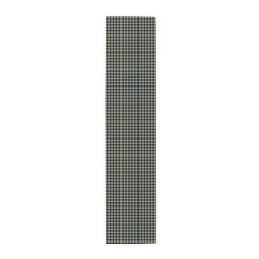 Table Runner | Blue & Gold | Houndstooth
