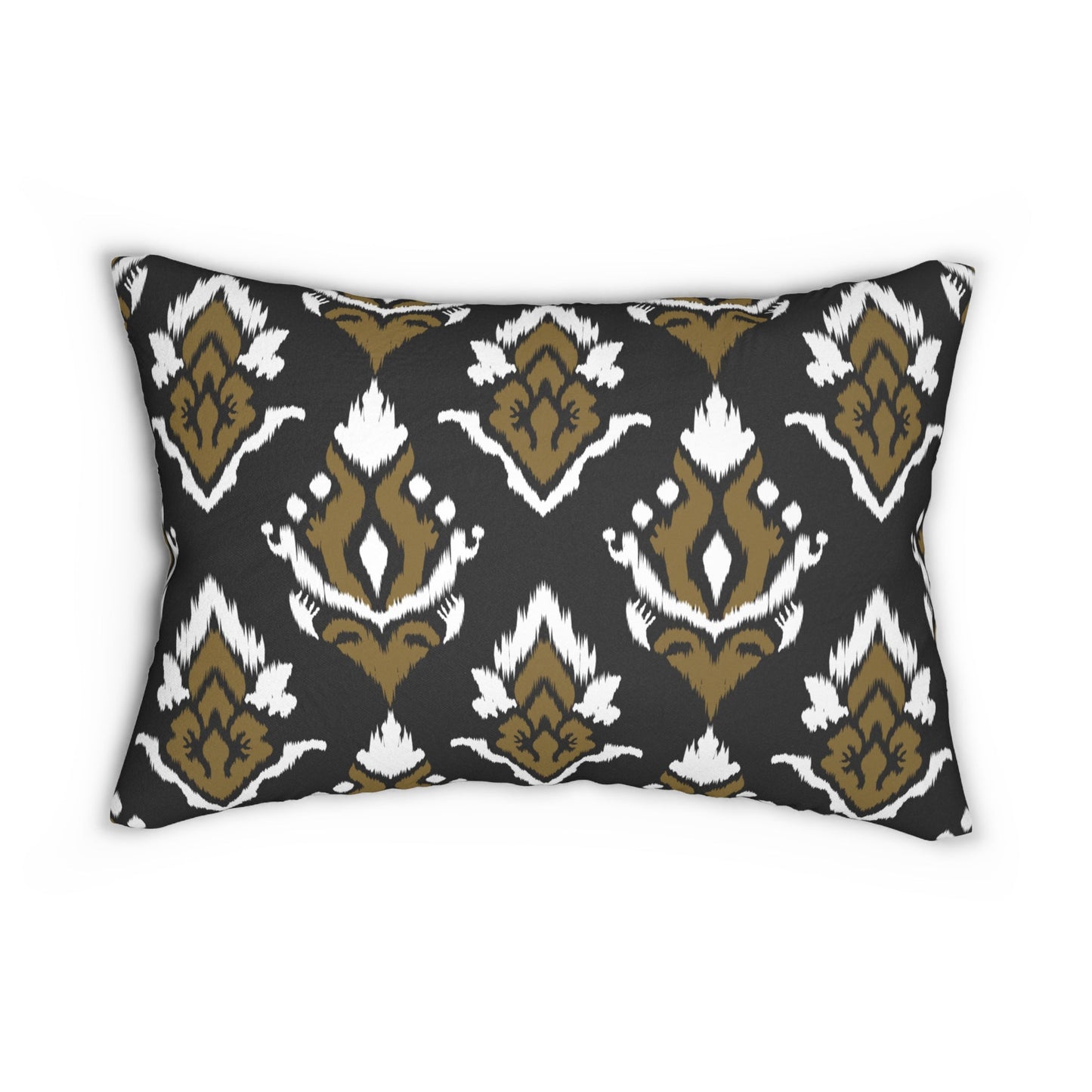 Pillow | Black & Gold | Ikat