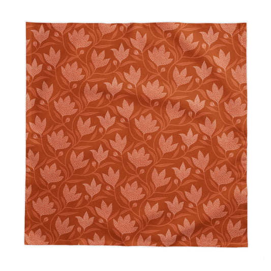 Tablecloth | Dark Orange & White | Magnolia