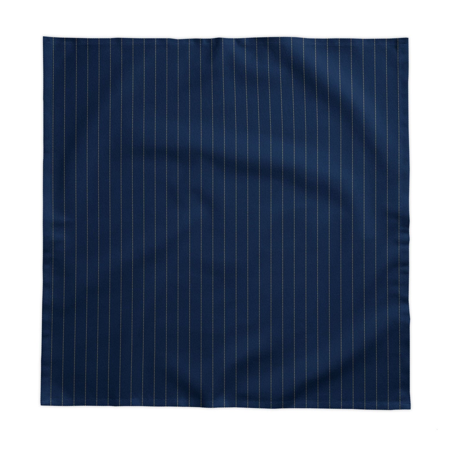 Tablecloth | Blue & Gold | Pinstripe