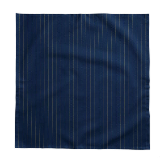 Tablecloth | Blue & Gold | Pinstripe