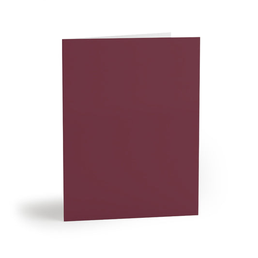 Notecards | Maroon & Gold | Dark