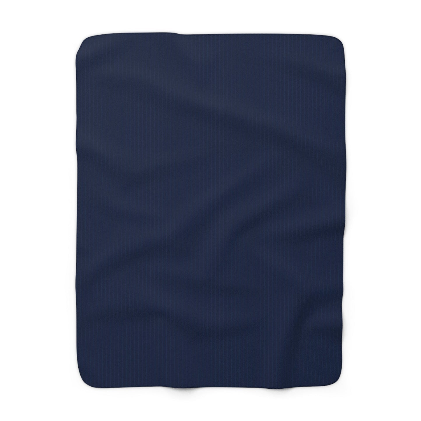 Sherpa Blanket | Navy & White | Pinstripe