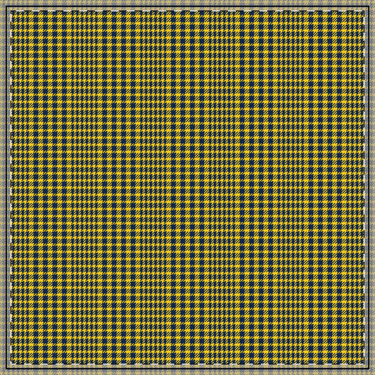Tablecloth | Yellow & Blue | Tweed