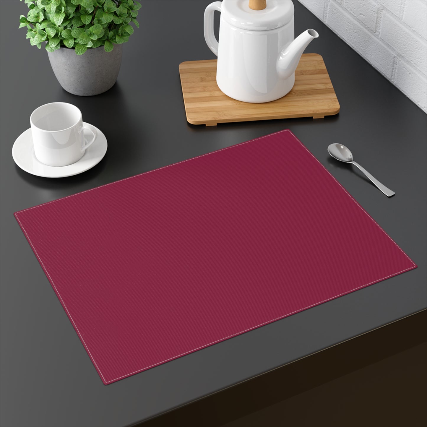 Placemat | Blacksburg, Virginia | Dark (Maroon)