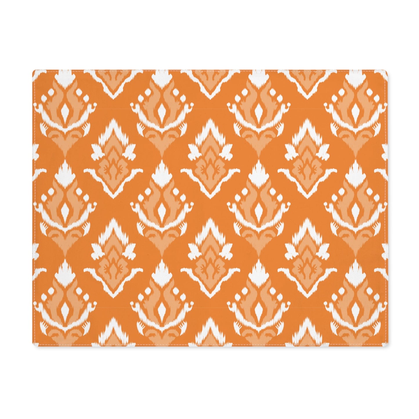 Placemat | Orange & White | Ikat