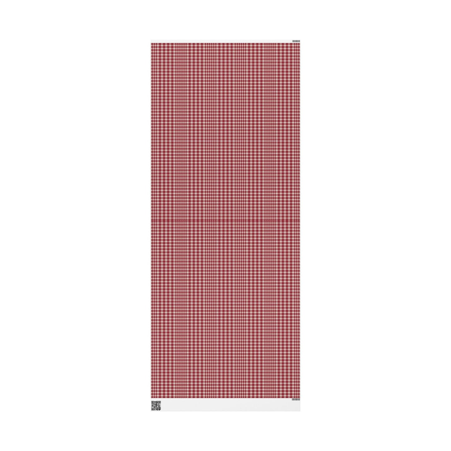 Gift Wrap | Maroon & White | Tweed