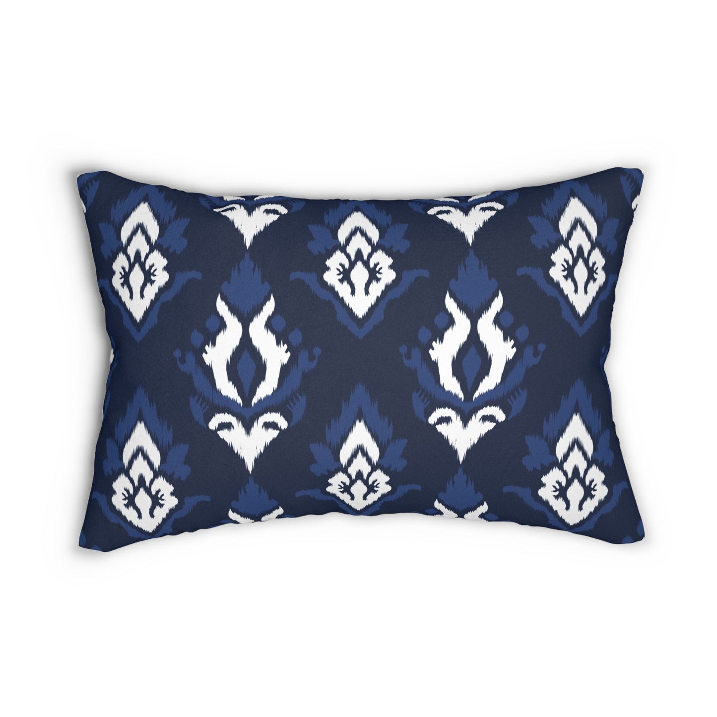 Pillow | Navy & White | Ikat