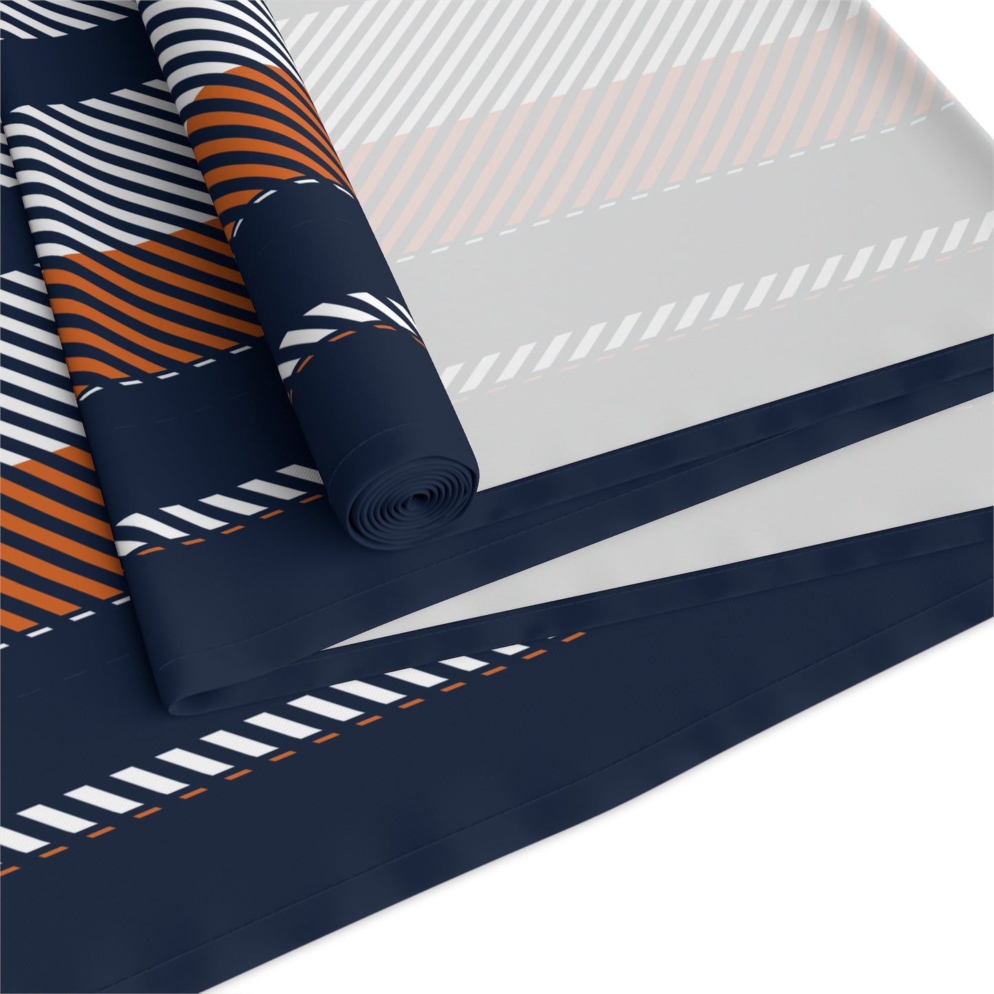 Table Runner | Orange & Blue | Stripe