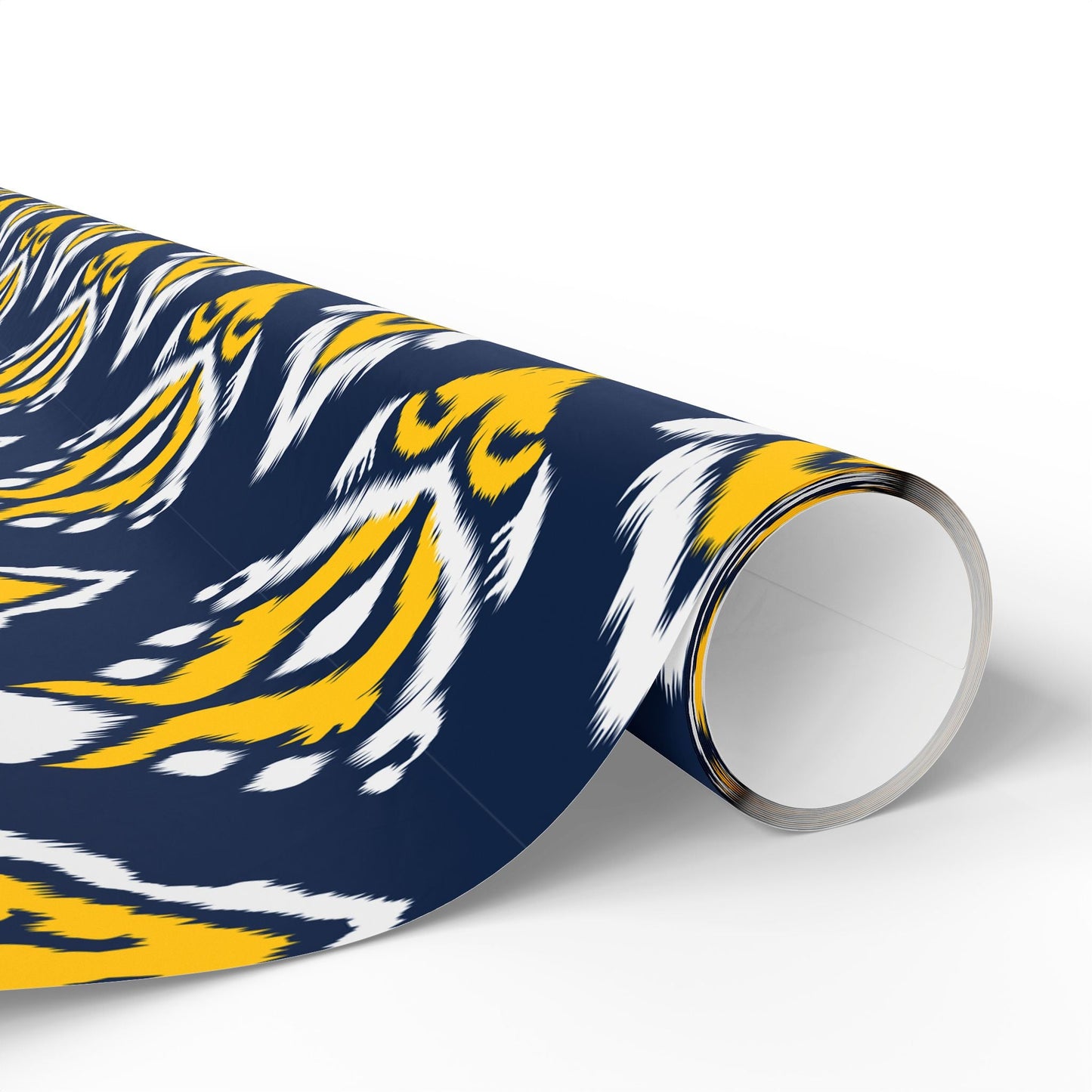 Gift Wrap | Yellow & Blue | Ikat
