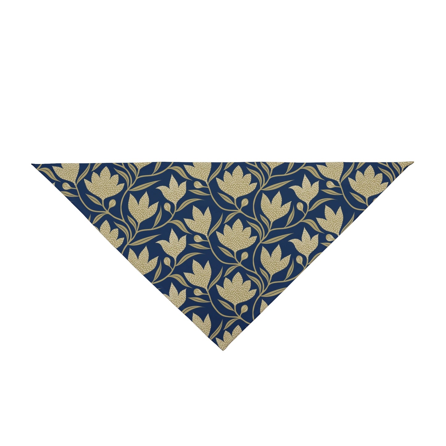 Pet Bandana | Blue & Gold | Magnolia