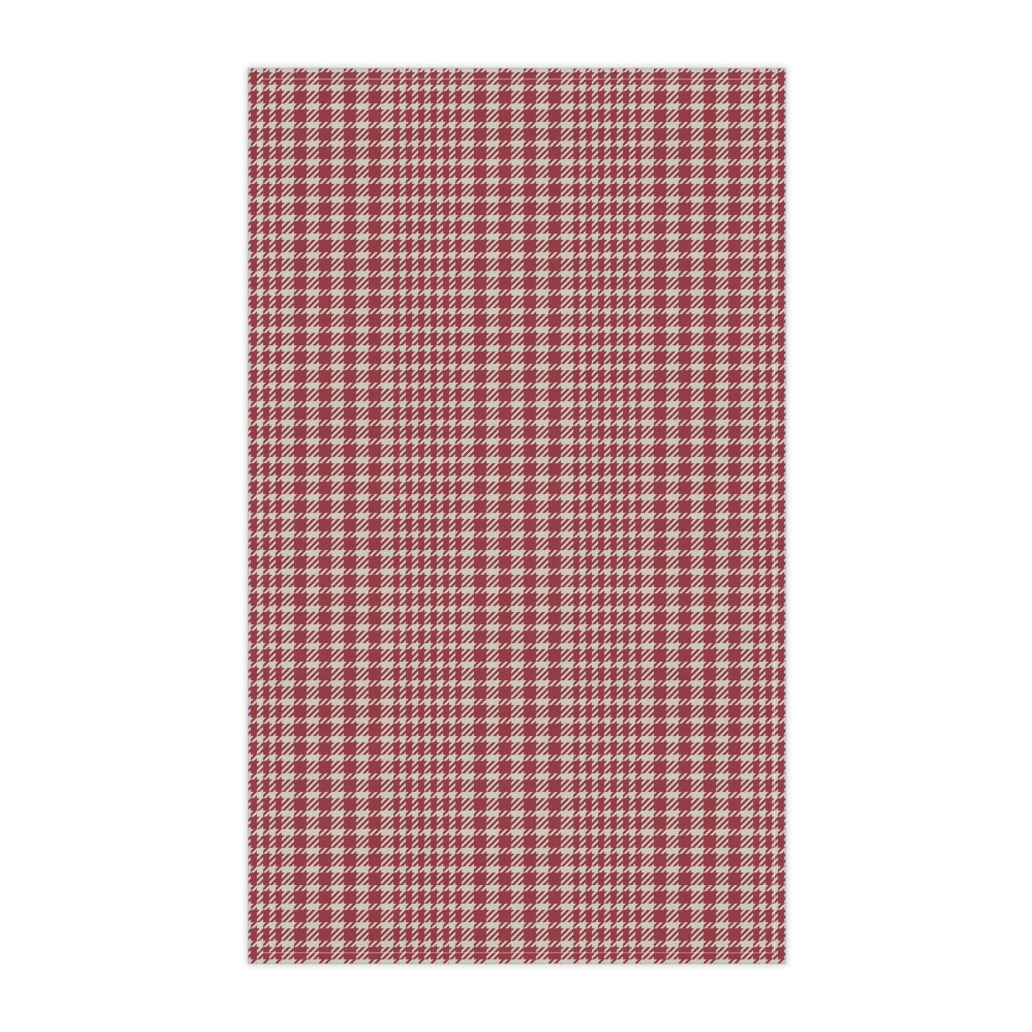 Tea Towels | Maroon & White | Tweed