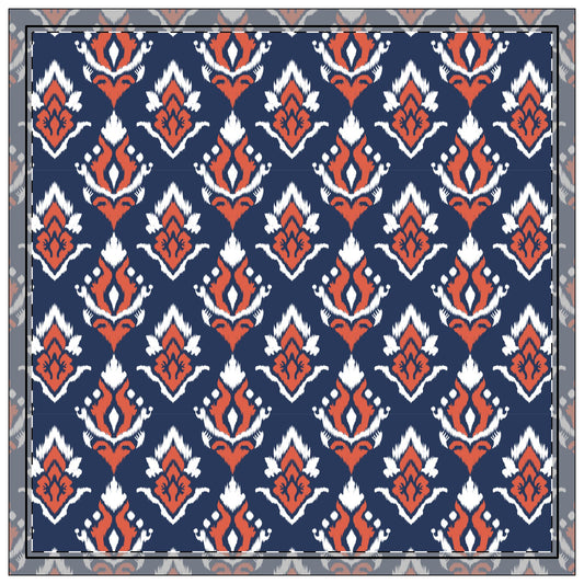 Napkin 4-set | Charlottesville, Virginia | Ikat