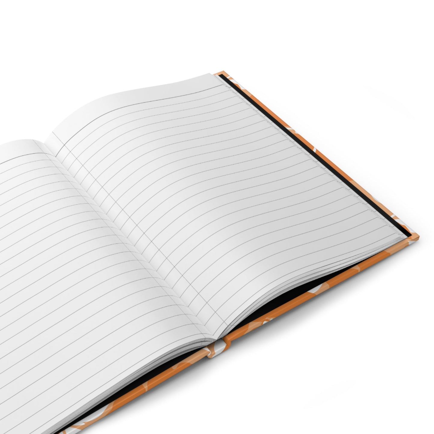 Hardcover Journal | Orange & White | Poppy