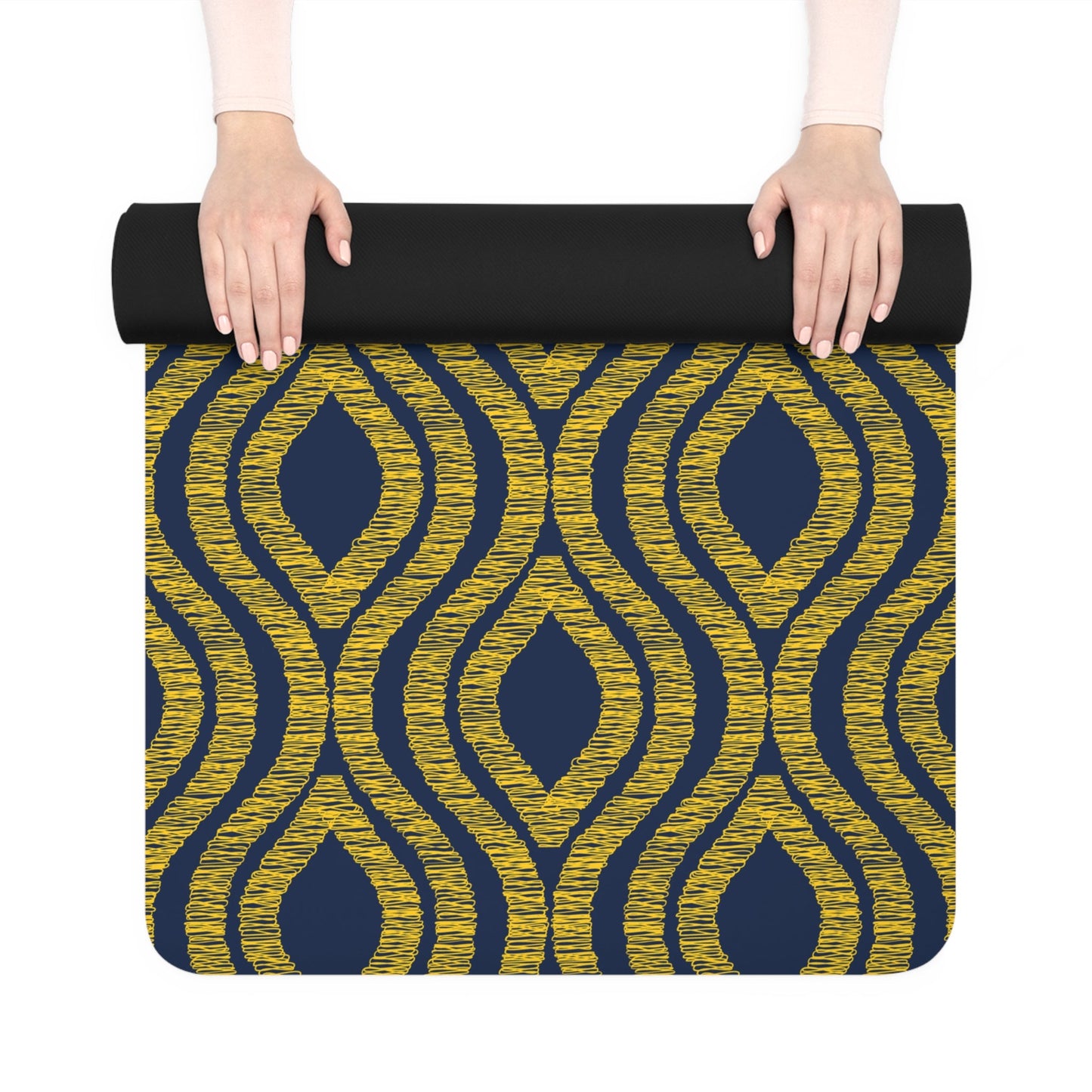 Yoga Mat | Yellow & Blue | Ogee