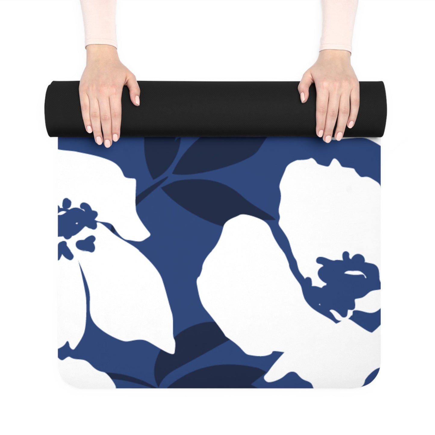 Yoga Mat | Navy & White | Poppy