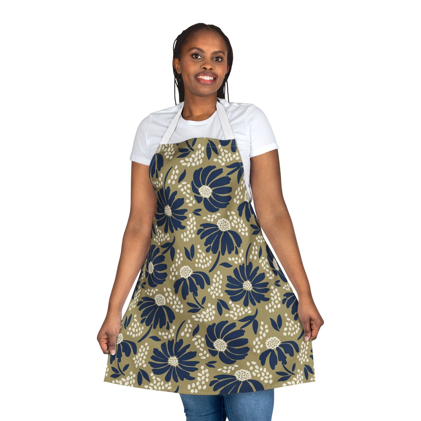 Apron | Gold & Blue | Bellis