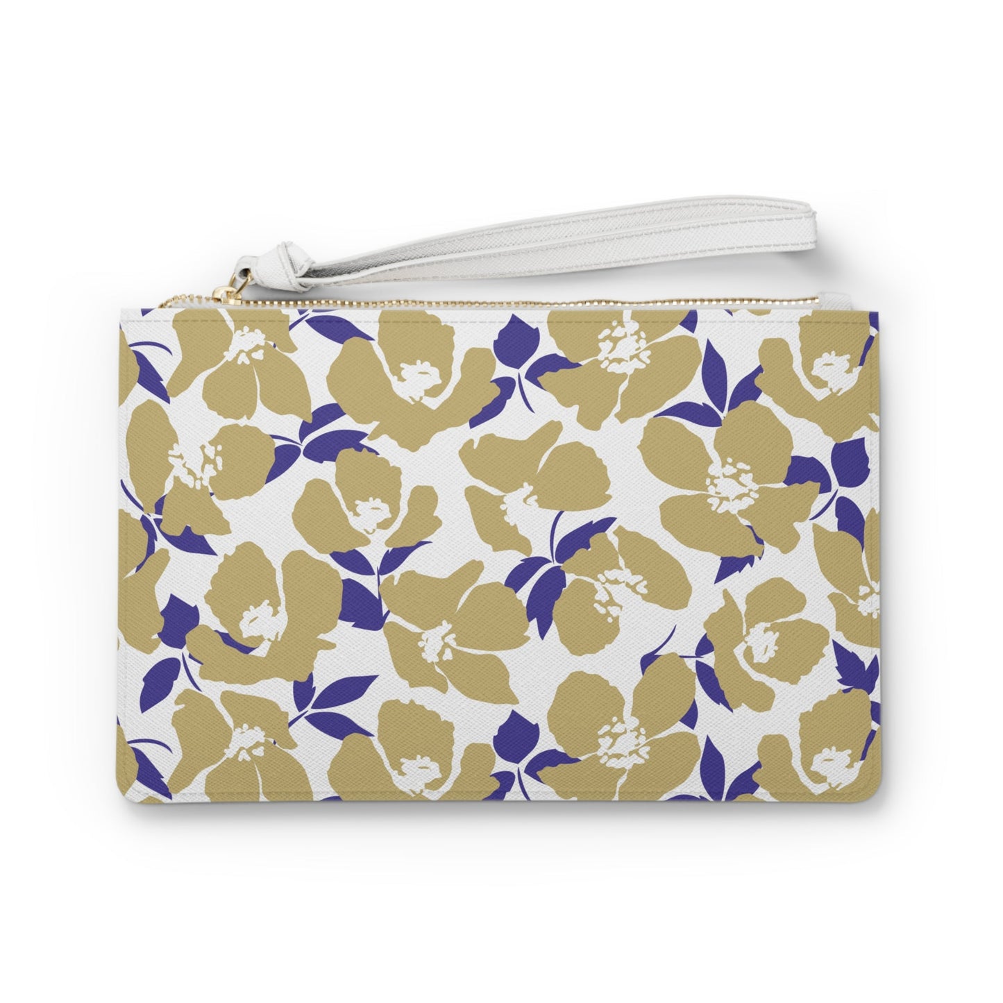 Clutch Bag | Purple & Gold | Poppy