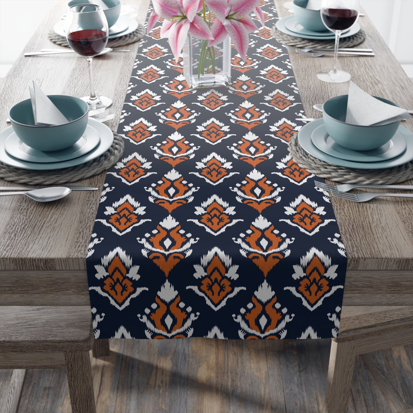 Table Runner | Auburn, Alabama | Ikat