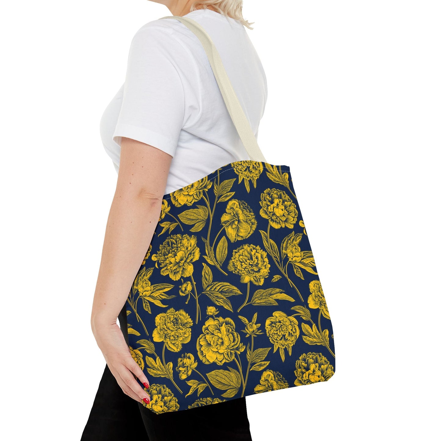 Totes | Yellow & Blue | Peony