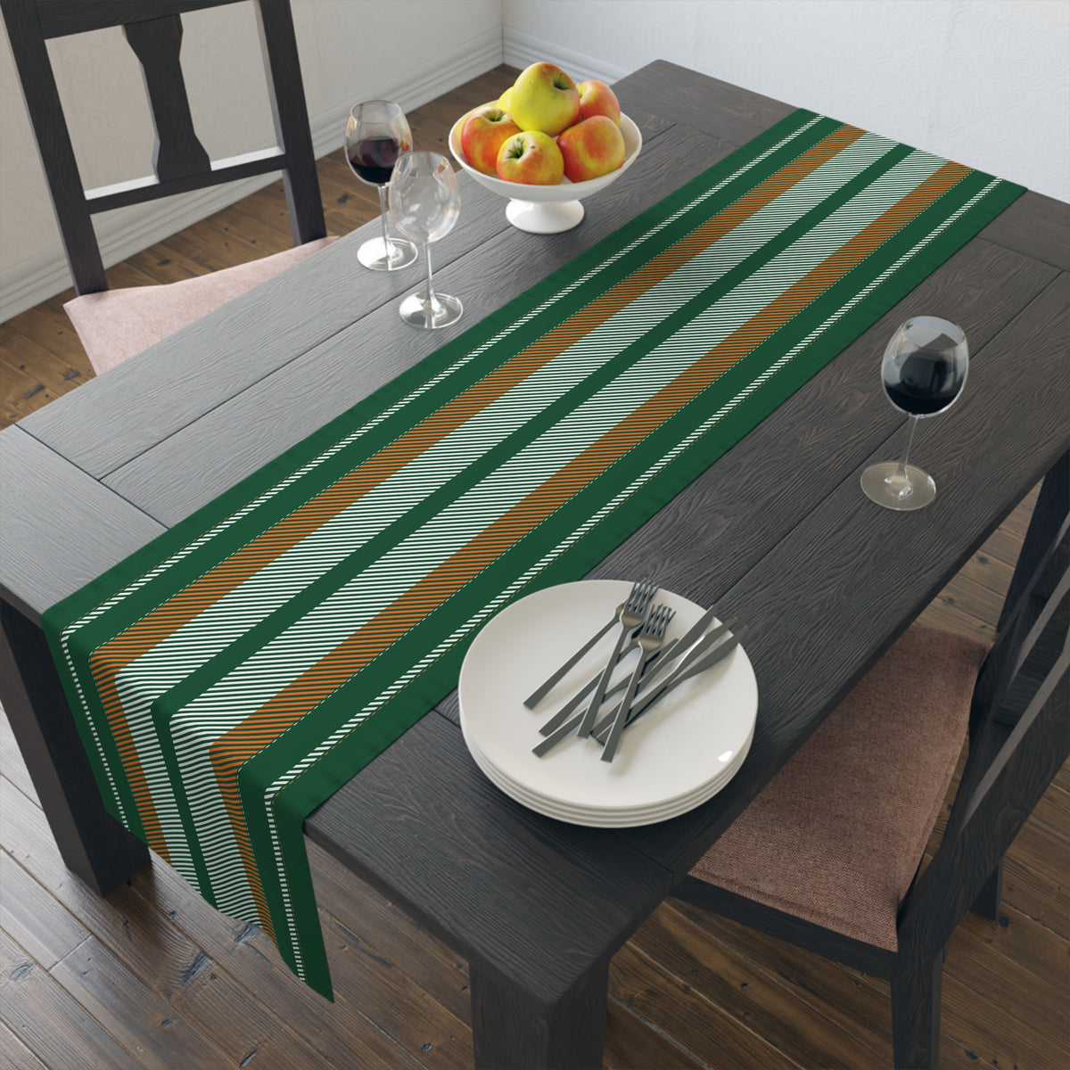 Table Runner | Miami, Florida | Stripe