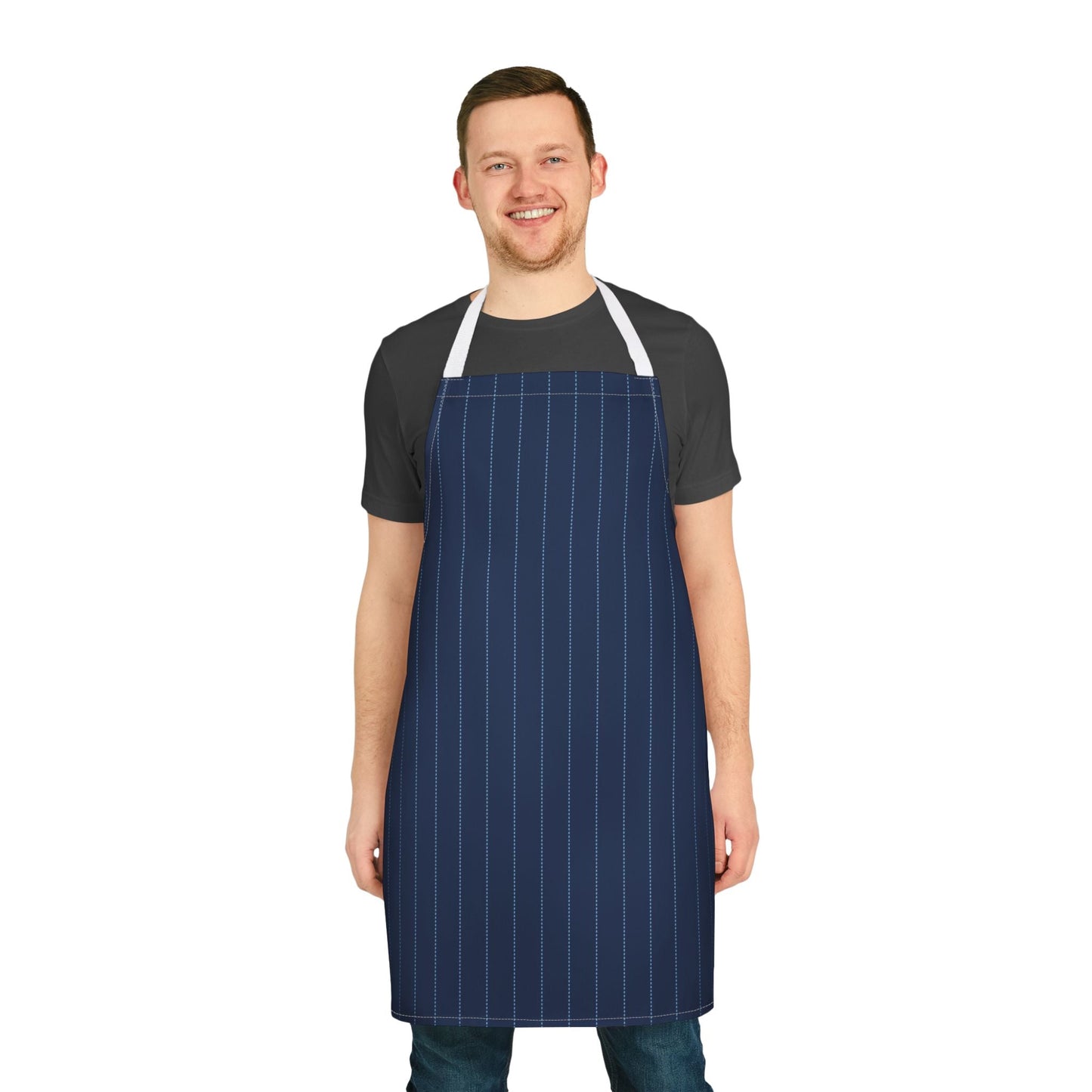 Apron | Light Blue & White | Pinstripe