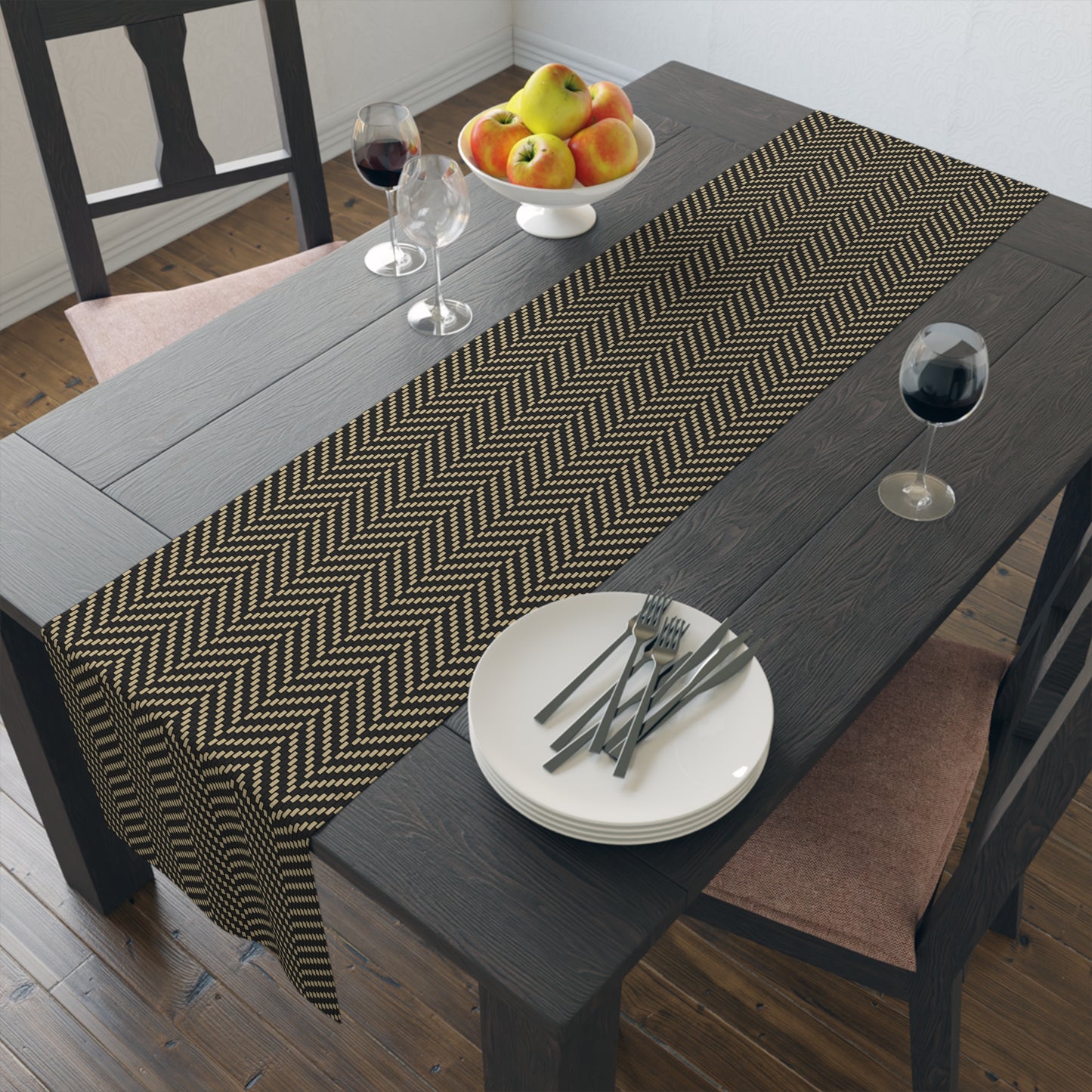Table Runner | Winston Salem, North Carolina | Herringbone