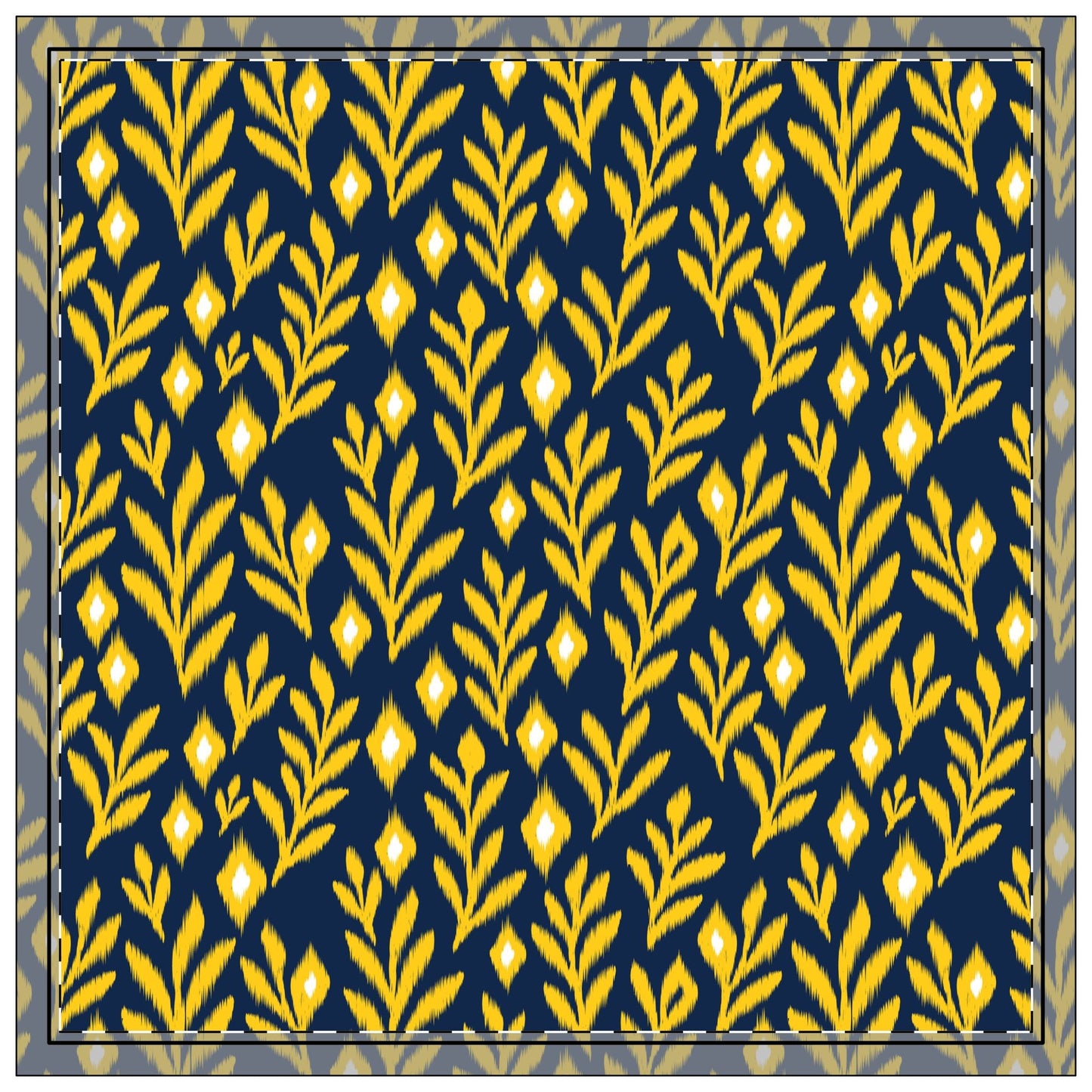 Napkins | Yellow & Blue | Laurel